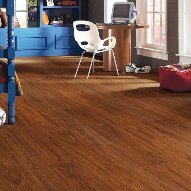 FRONTIER CHERRY Laminate Flooring of Natural Impact II Collection from Shaw Floors Vancouver